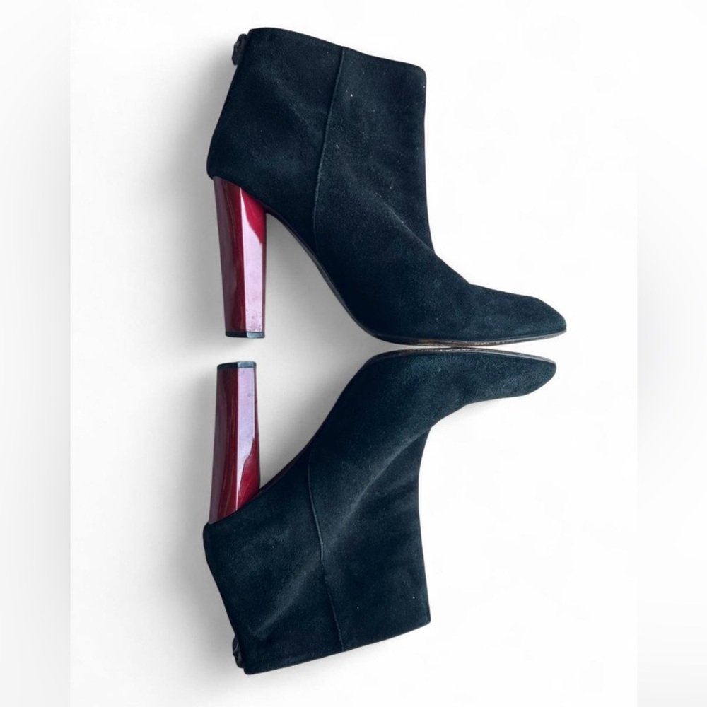 Vintage Diane von Furstenberg Suede Ankle Boots Size 8